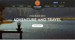 Desktop Screenshot of poweryogaretreats.com