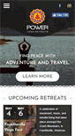 Mobile Screenshot of poweryogaretreats.com